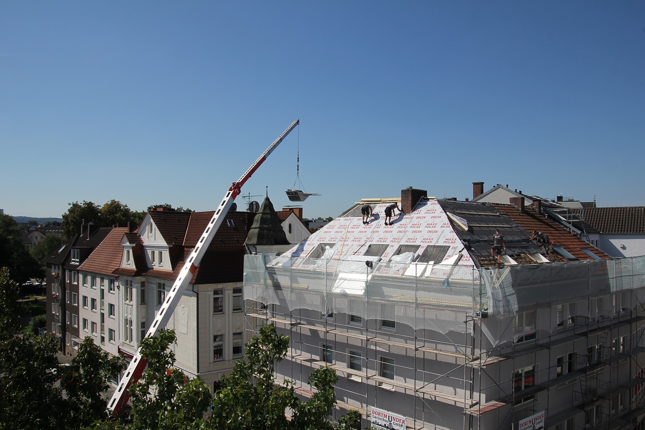 Modernisierung eines Mehrfamilienhauses