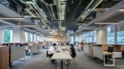 aufgeräumtes Büro